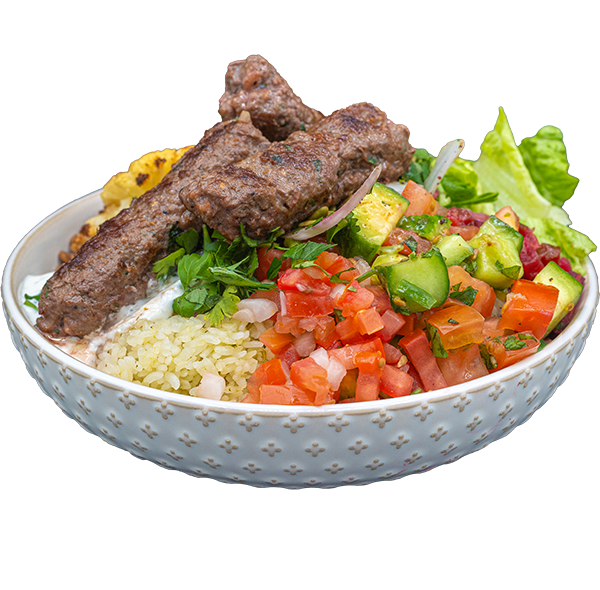 FC SKEWERED KEBAB BOWL