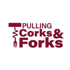Pulling Corks & Forks Logo
